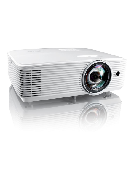 Proyector Optoma de lente corta X309ST para salas de reuniones y aulas pequeñas