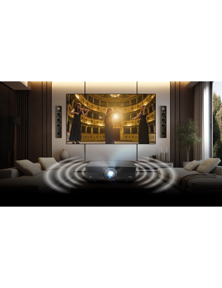 Proyector Optoma UHZ68LV Brillante proyector Home Entertainment 4K UHD Dual Laser