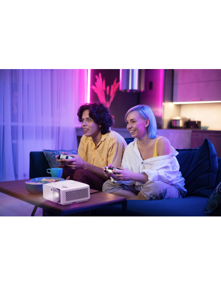 Proyector Optoma UHZ35 láser 4K UHD ecológico y compacto de alto brillo