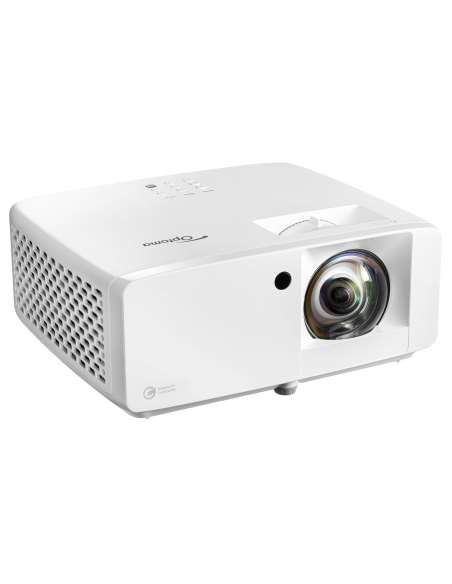 Proyector Optoma UHZ35ST lente corta, láser 4K UHD compacto y ecológico de alto brillo