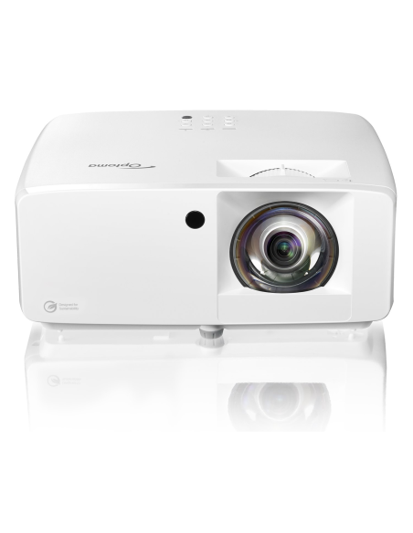 Proyector Optoma UHZ35ST lente corta, láser 4K UHD compacto y ecológico de alto brillo