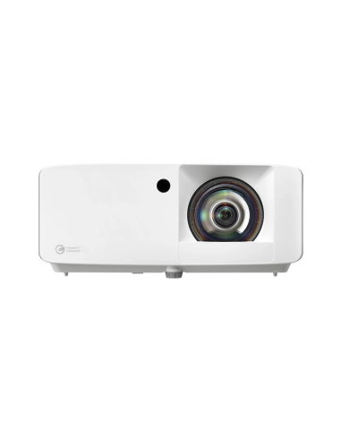 Proyector Optoma UHZ35ST lente corta, láser 4K UHD compacto y ecológico de alto brillo