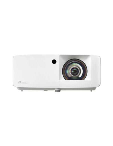 Proyector Optoma UHZ35ST lente corta, láser 4K UHD compacto y ecológico de alto brillo