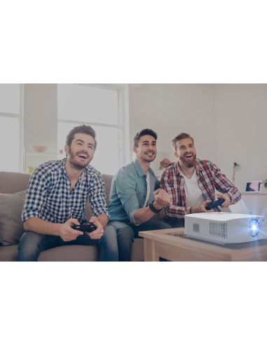 Proyector Optoma UHD35ST Gaming y home entertaiment 4K UHD de corta distancia