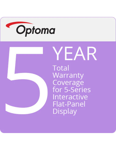 Extensión de garantía 5 años IFPD, registro con compra de IFPD