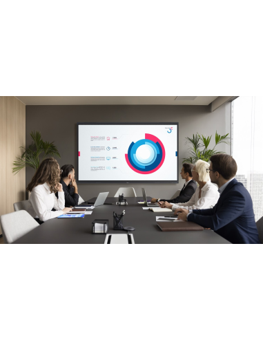 Pantalla plana interactiva Optoma 5753RK  Premium Creative Touch Serie 5 de 75"