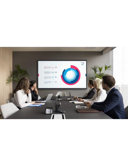 Pantalla plana interactiva Optoma 5753RK  Premium Creative Touch Serie 5 de 75"