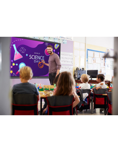 Pantalla plana interactiva Optoma 5863RK  Premium Creative Touch Serie 5 de 86"