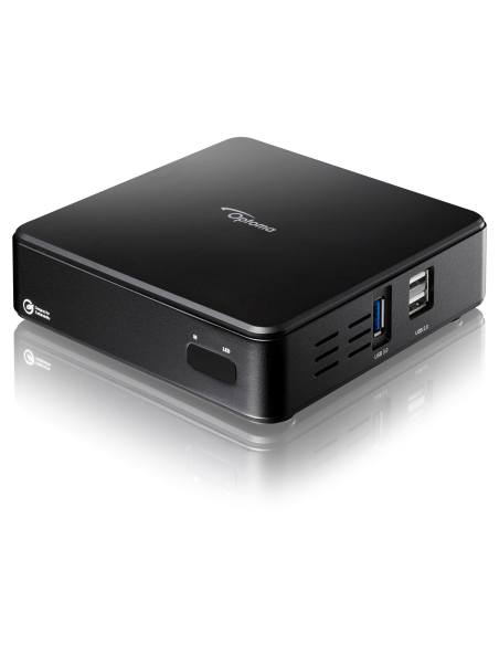 NUC con ecosistema Optoma OCH100 HyveOSS para controlar productos de Optoma y terceros a través de OMS Cloud