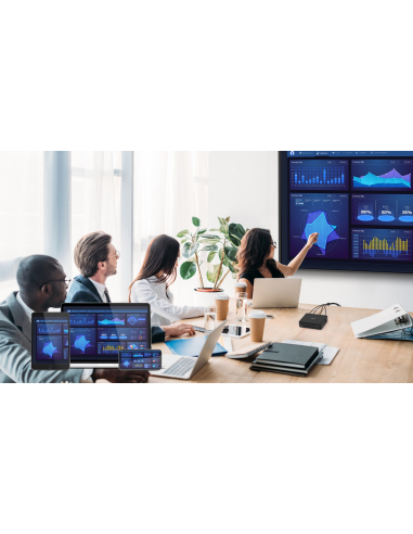 NUC con ecosistema Optoma OCH100 HyveOSS para controlar productos de Optoma y terceros a través de OMS Cloud