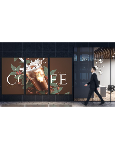 Pantalla profesional Optoma N3551K LCD de la serie Connect de 55¨