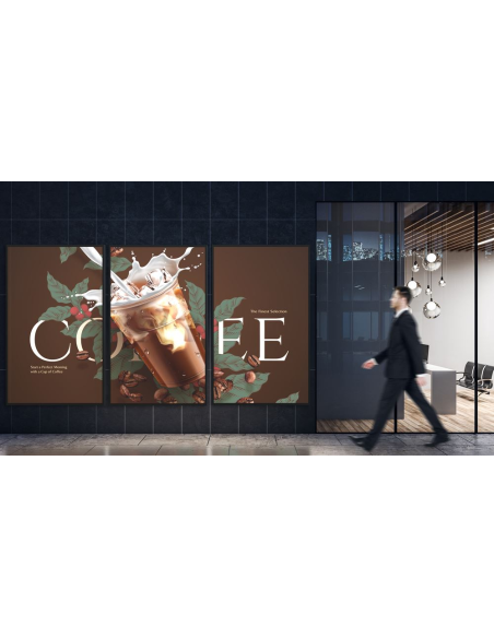 Pantalla profesional Optoma N3551K LCD de la serie Connect de 55¨