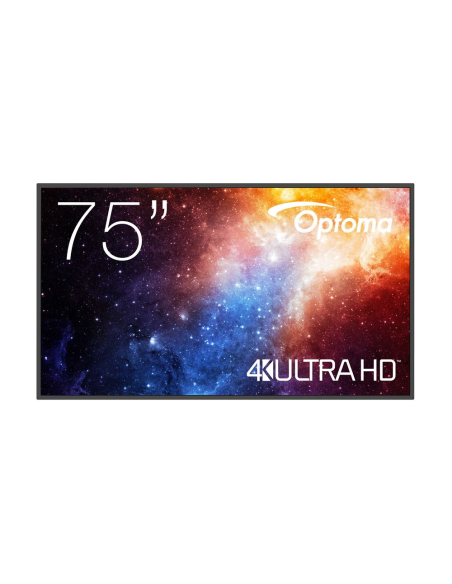 Pantalla profesional Optoma N3751K LCD de la serie Connect de 75¨