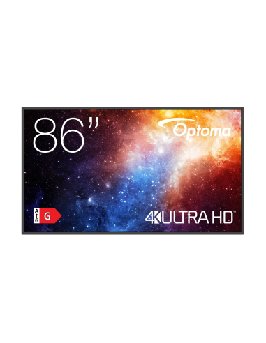 Pantalla profesional Optoma N3861K LCD de la serie Connect de 86¨