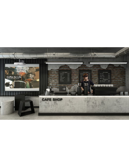 Proyector Optoma ZU500USTe  láser de tiro ultra corto WUXGA de alto brillo