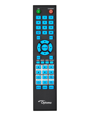 Proyector Optoma ZU820TST de lente corta láser ultrabrillante para instalaciones profesionales