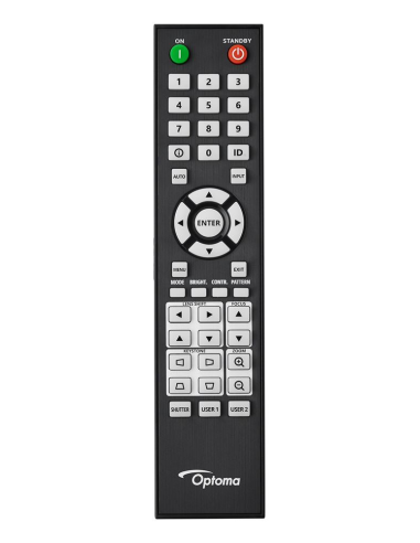 Proyector Optoma ZK608TST láser profesional 4K UHD de corta distancia y alto brillo