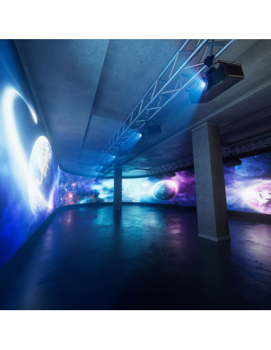 Proyector Optoma ZK608TST láser profesional 4K UHD de corta distancia y alto brillo